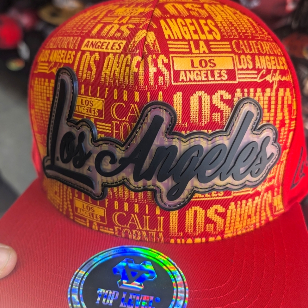 Best Los Angeles hats snapback red